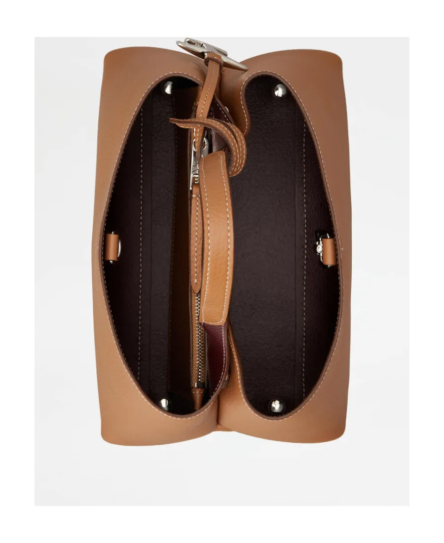 Tod's Logo Charm Strapped Mini Tote Bag