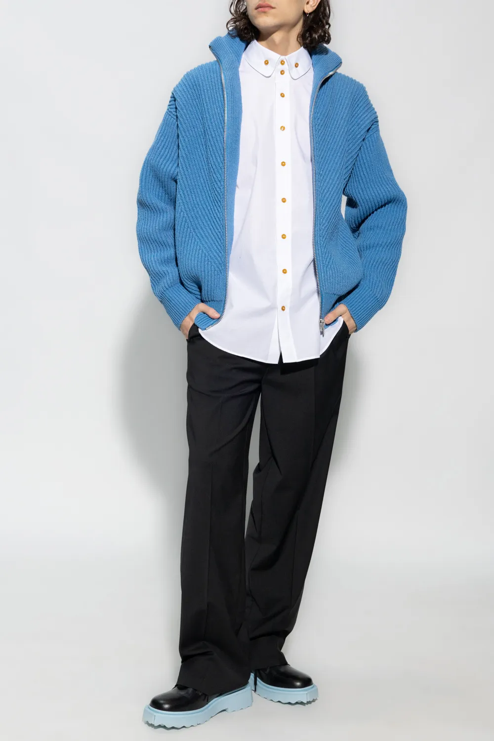 Vivienne Westwood Orb Embroidered Long-Sleeved Shirt