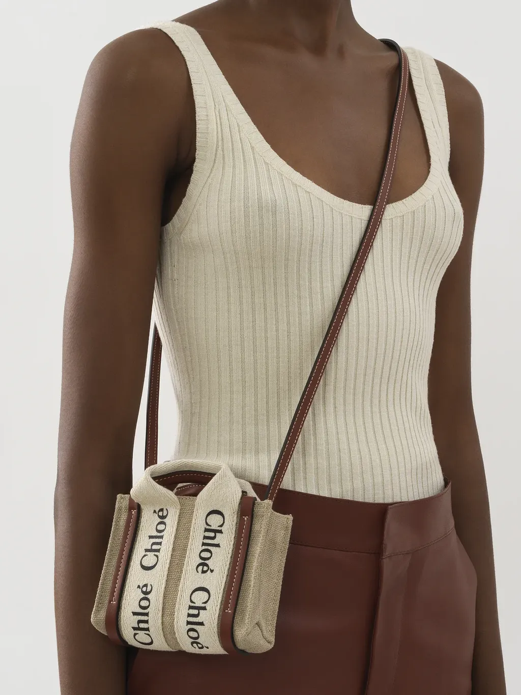 Chloé Woody Micro Tote Bag