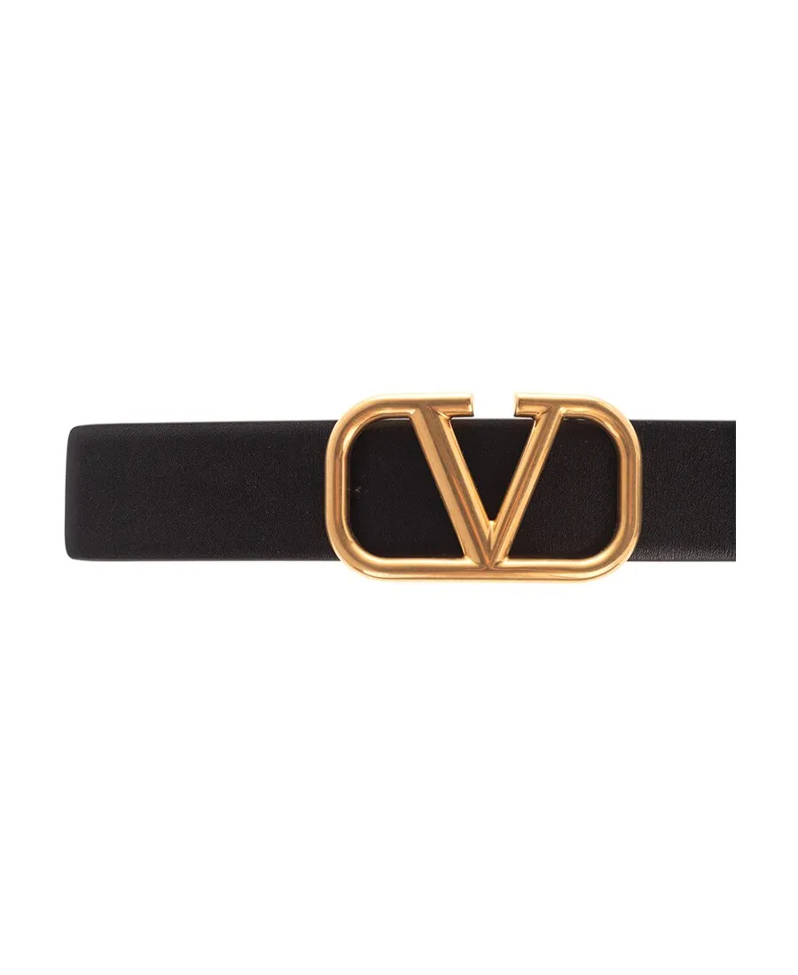 Valentino Vlogo Buckle Belt