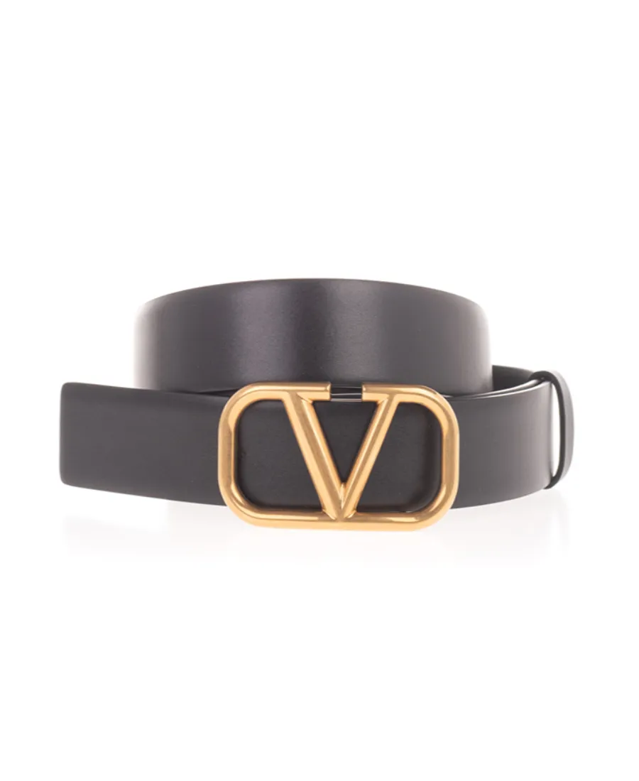 Valentino Vlogo Buckle Belt