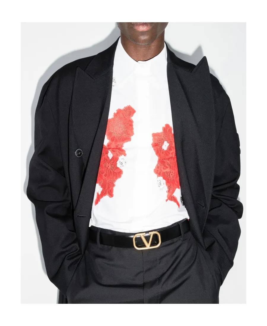 Valentino Vlogo Buckle Belt