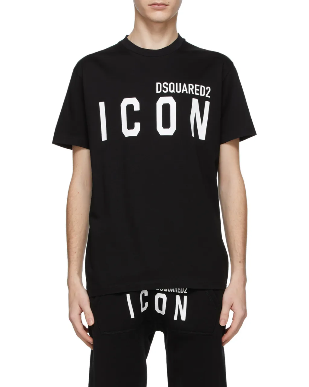 Dsquared2 Logo Printed Crewneck T-Shirt