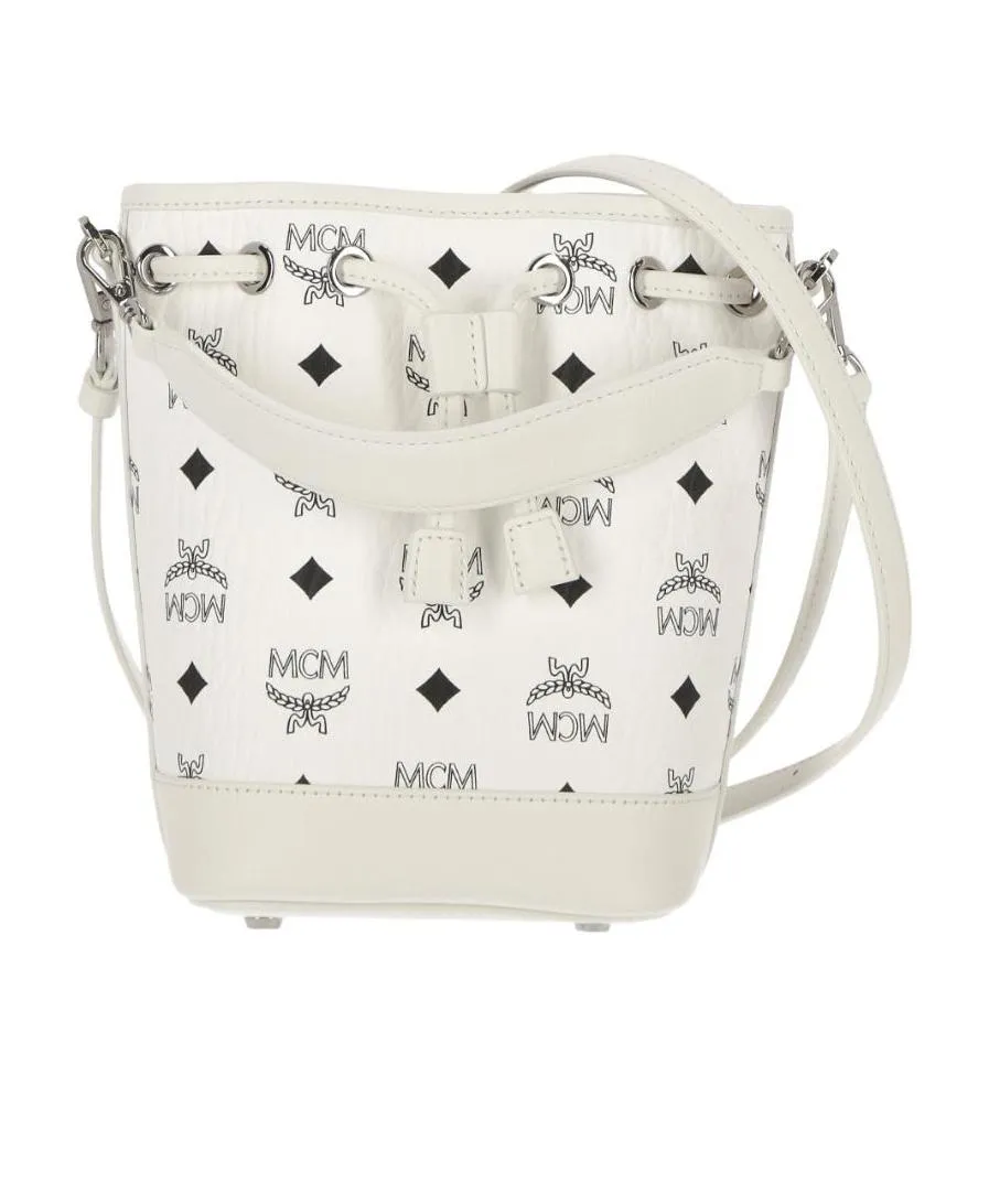 Mcm Dessau Drawstring Mini Tote Bag
