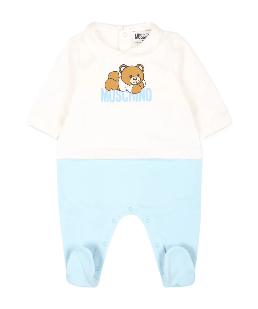 Moschino Kids Teddy Logo Romper