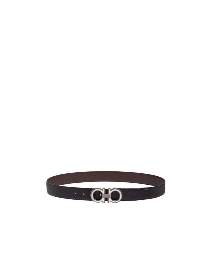 Salvatore Ferragamo Gancin Reversible Buckle Belt