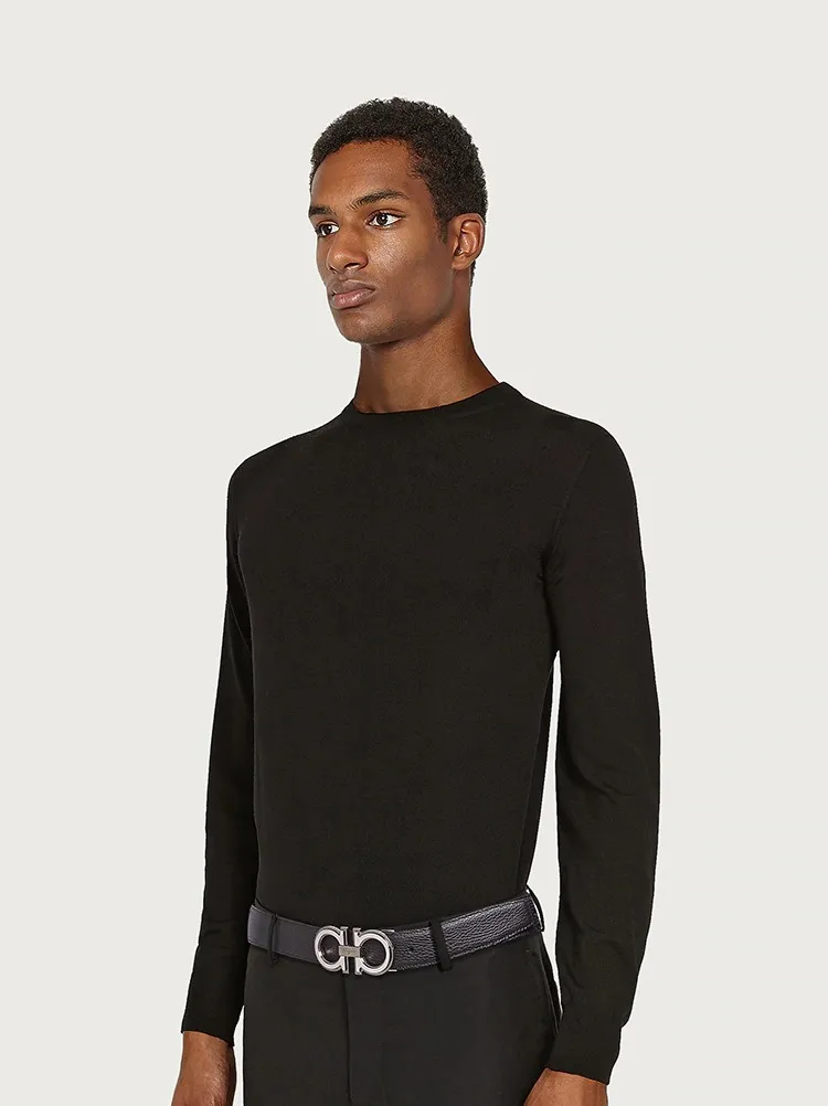 Salvatore Ferragamo Gancin Reversible Buckle Belt