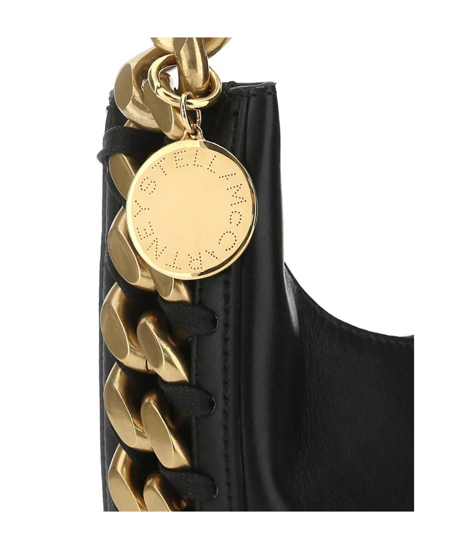 Stella Mccartney Frayme Chain Embellished Shoulder Bag