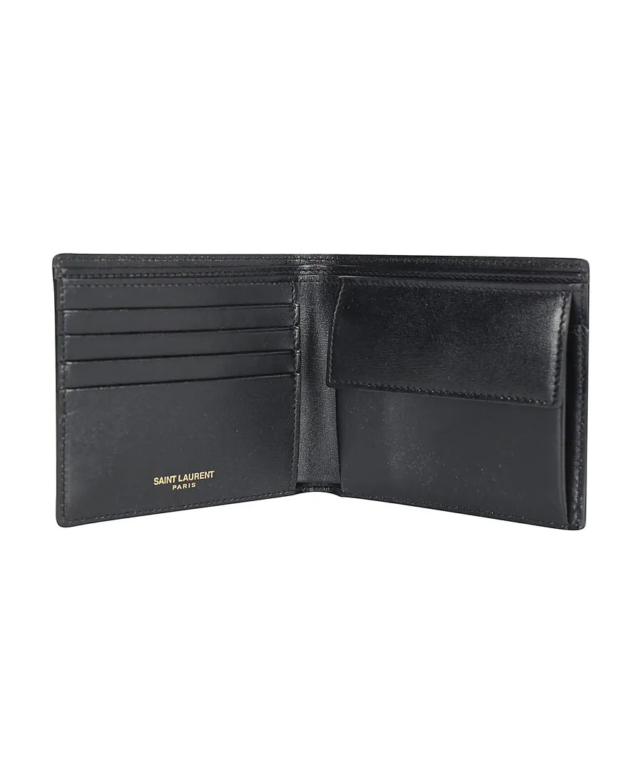Saint Laurent Tiny Monogram East West Wallet