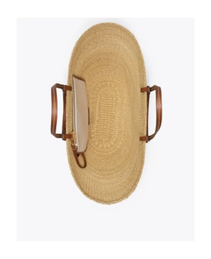 Ella Straw Tote Bag