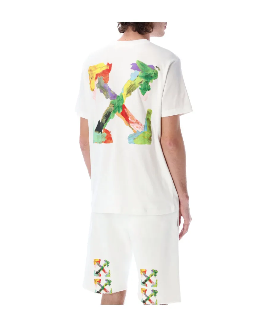 Off-White Logo Printed Crewneck T-Shirt