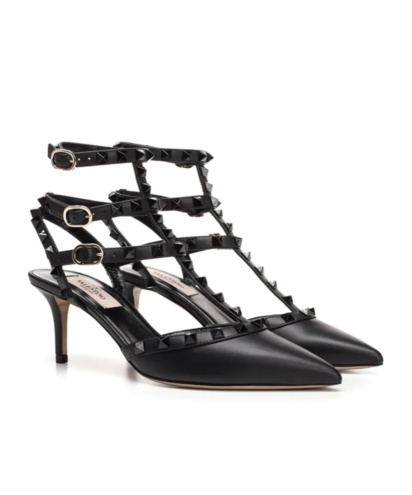 Valentino Garavani Rockstud Pointed Toe Pumps