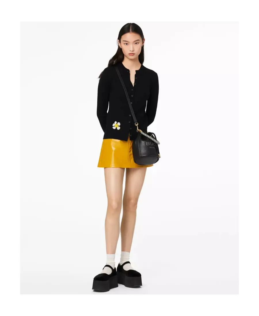 Marc Jacobs Logo Embossed Bucket Bag