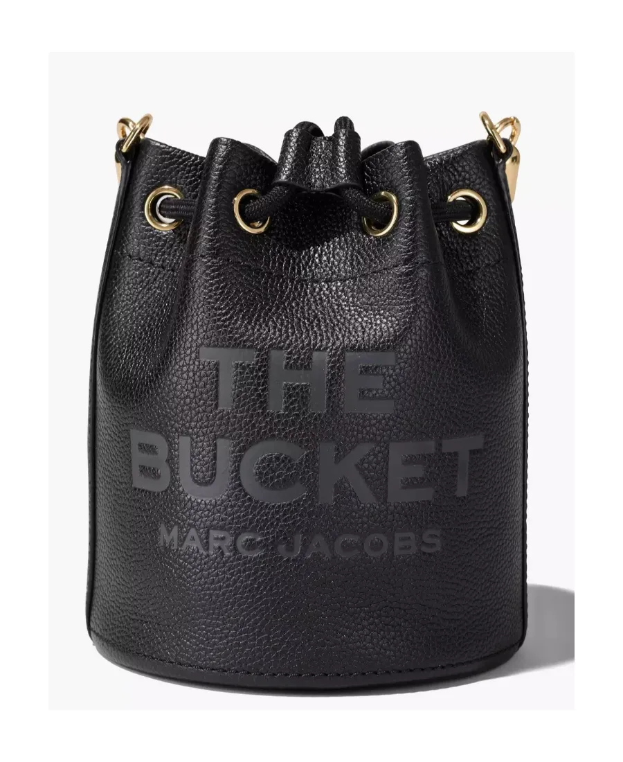 Marc Jacobs Logo Embossed Bucket Bag