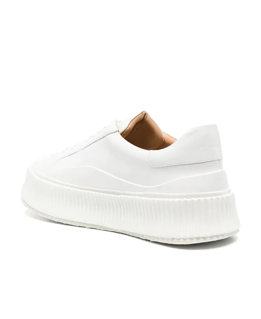 Jil Sander Round-Toe Low-Top Sneakers
