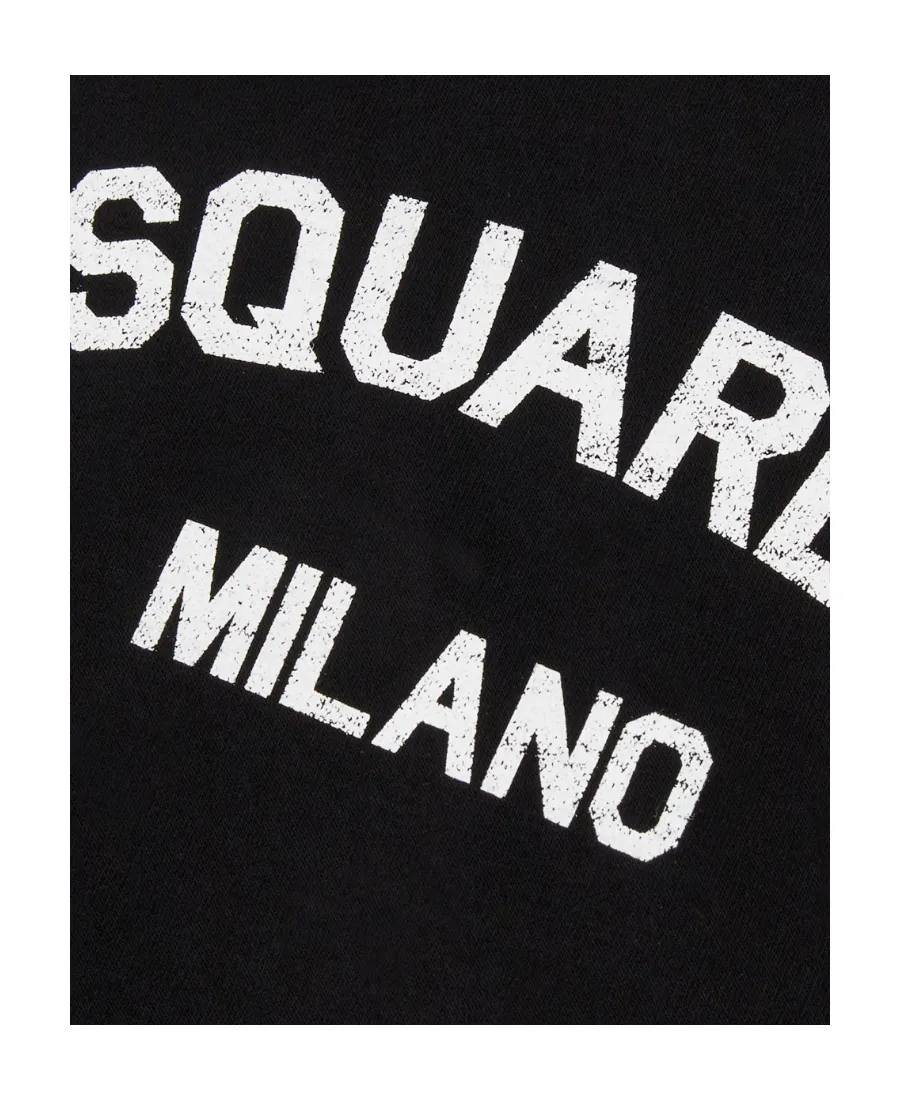 Dsquared2 Logo Printed Loose-Fit T-Shirt