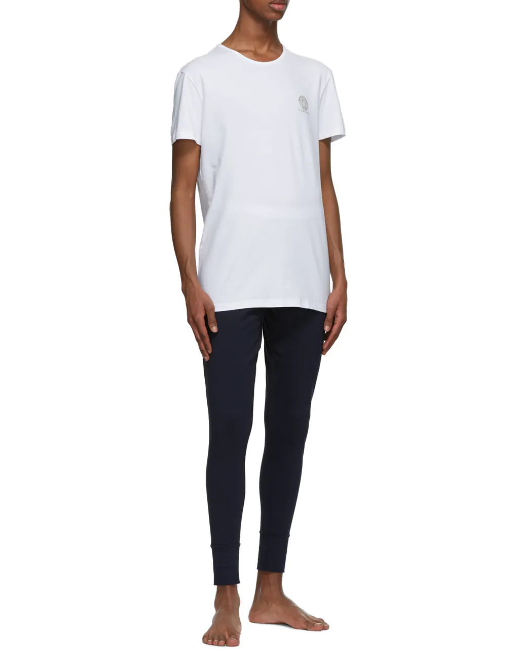 Versace Logo Printed Two-Pack T-Shirts