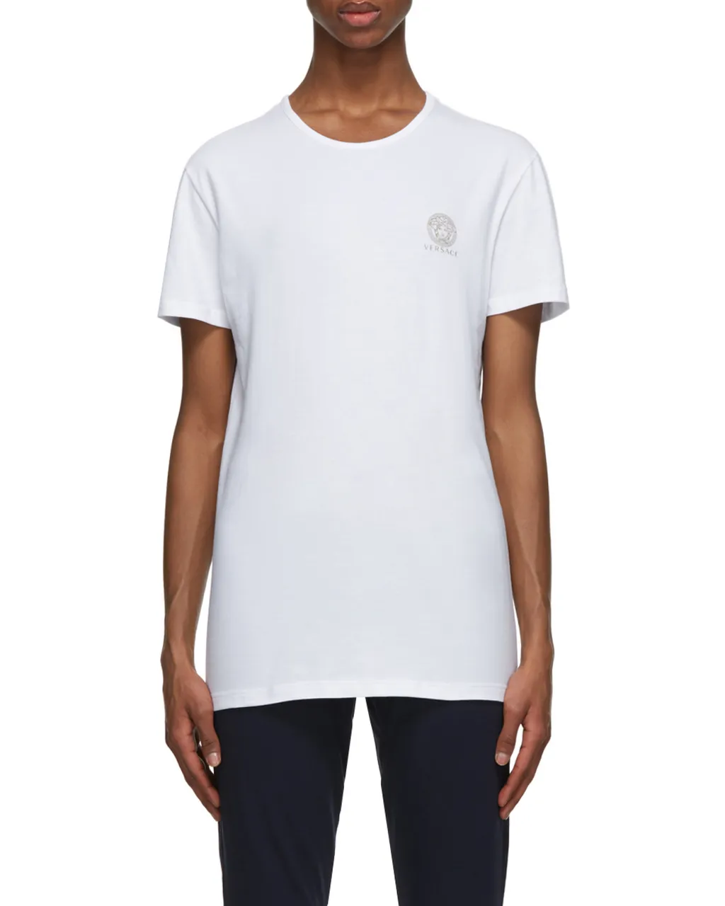 Versace Logo Printed Two-Pack T-Shirts