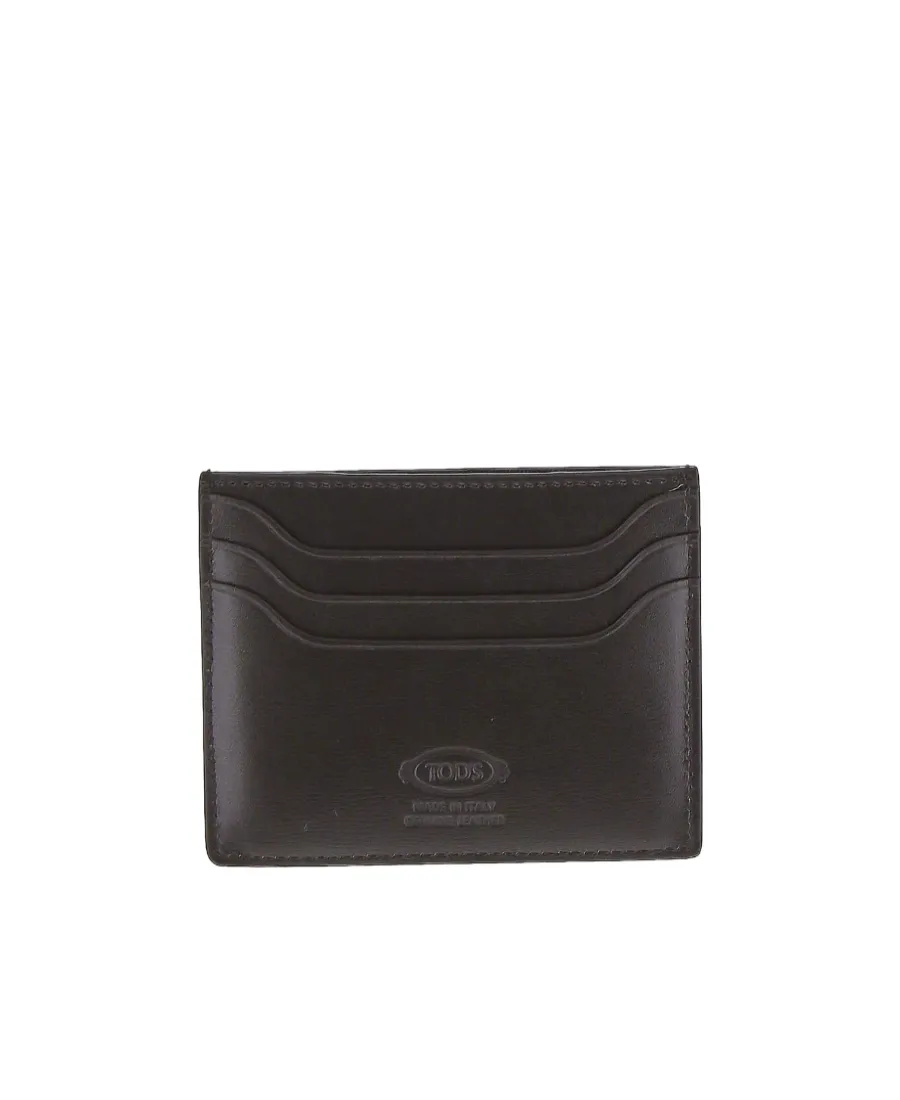Tod's Logo Plaque Card Holder