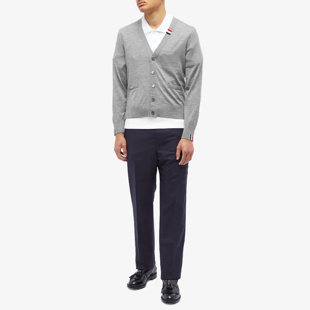 Thom Browne Button-Up Knitted Cardigan