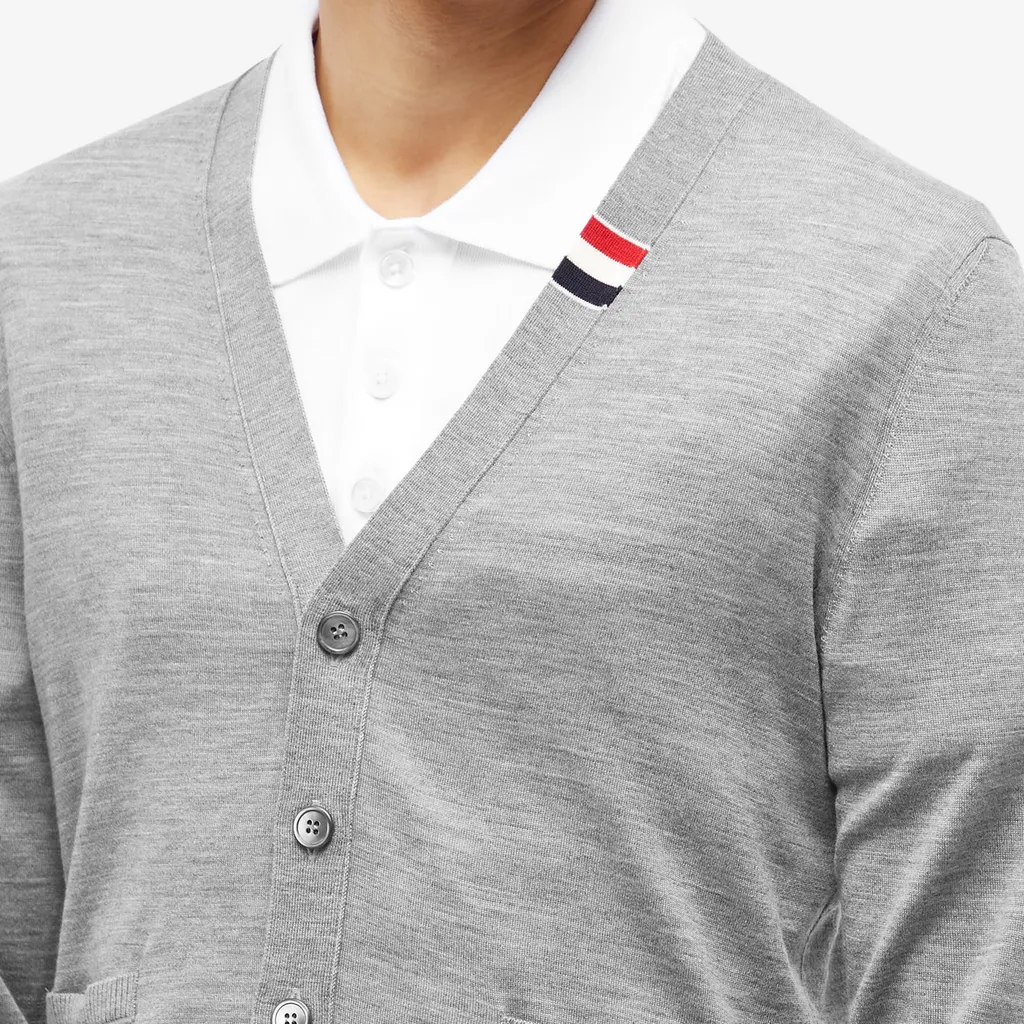 Thom Browne Button-Up Knitted Cardigan