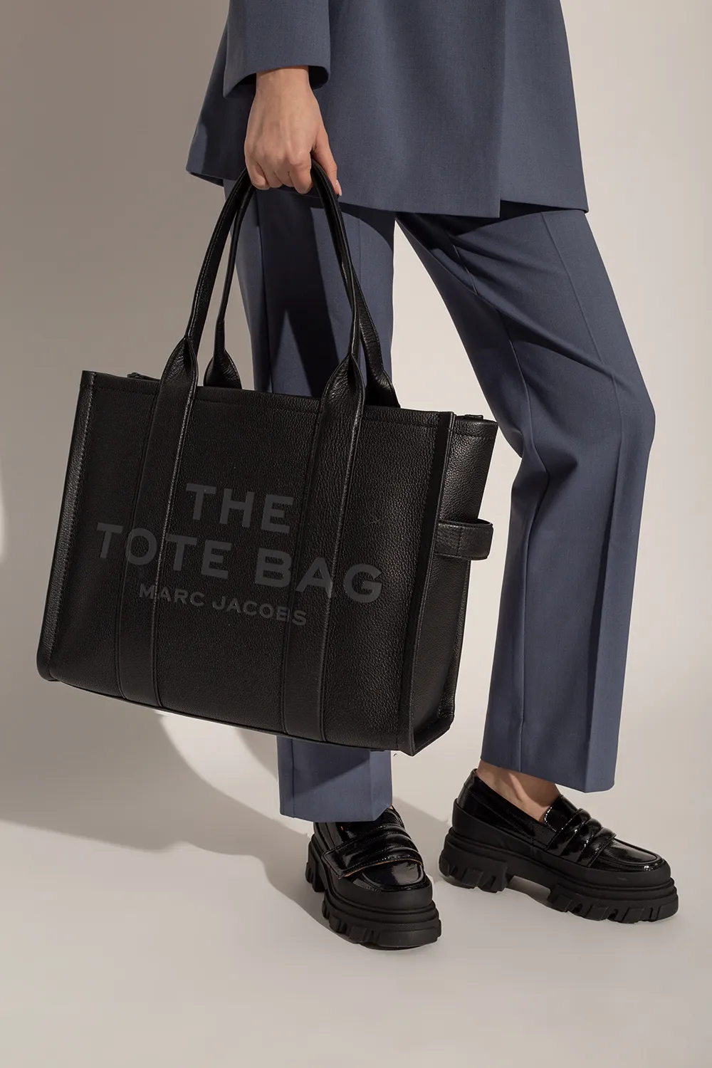 Marc Jacobs Large Logo-Embossed Tote Bag