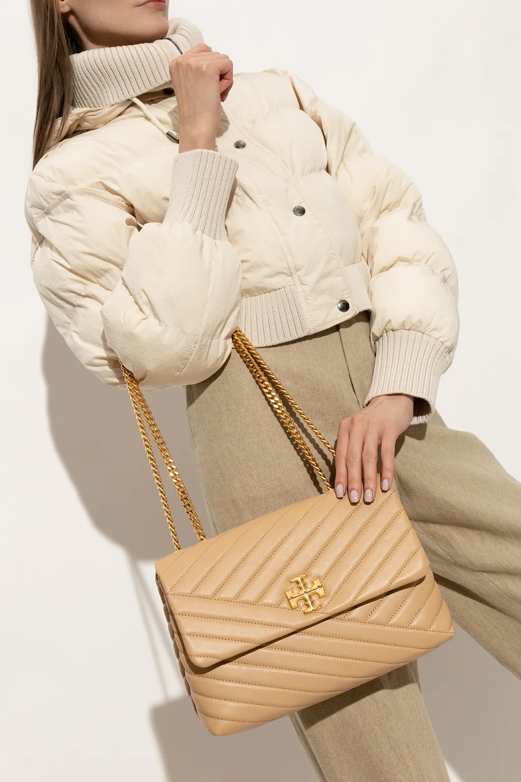 Tory Burch Kira Foldover Convertible Shoulder Bag