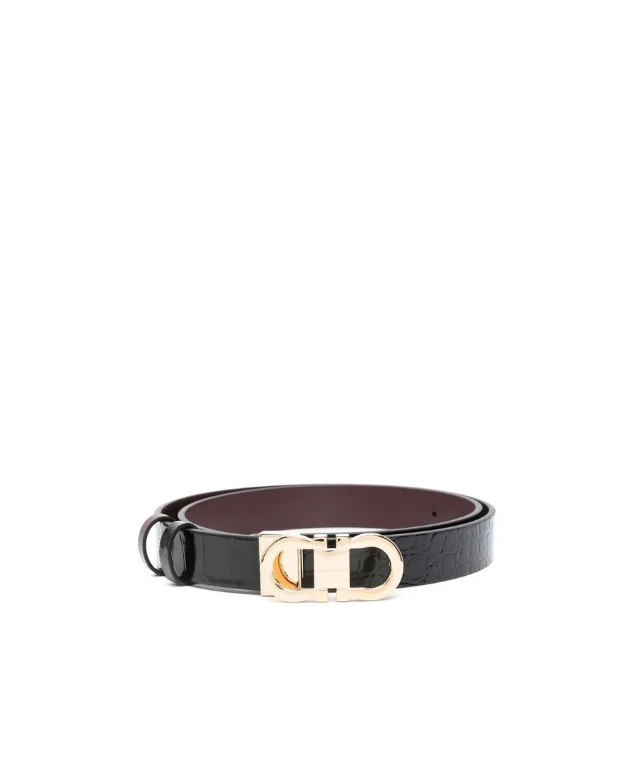 Double-Sided Adjustment Gancini Belt