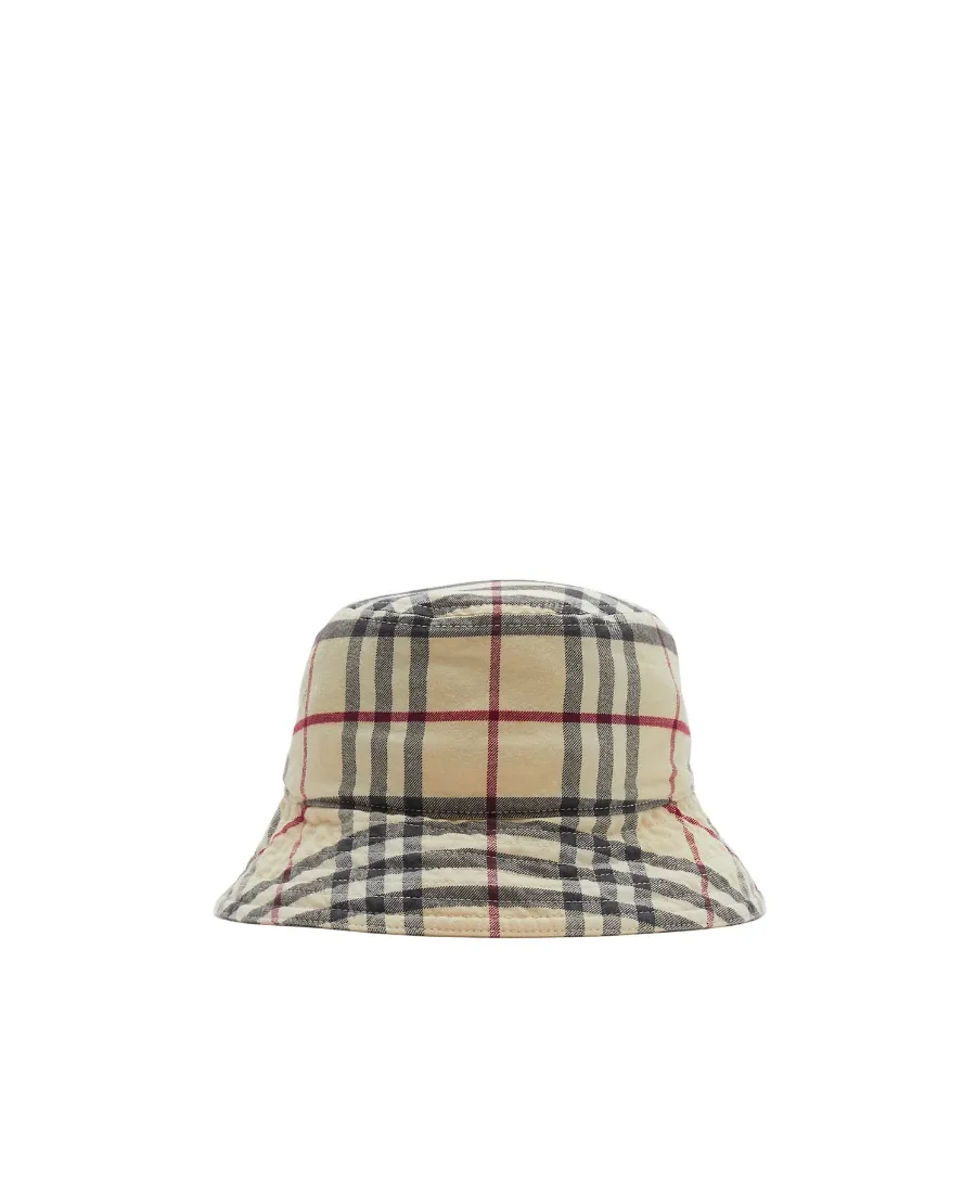 Burberry Checked Bucket Hat