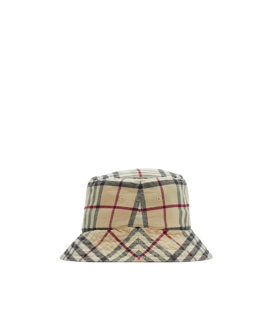 Burberry Checked Bucket Hat