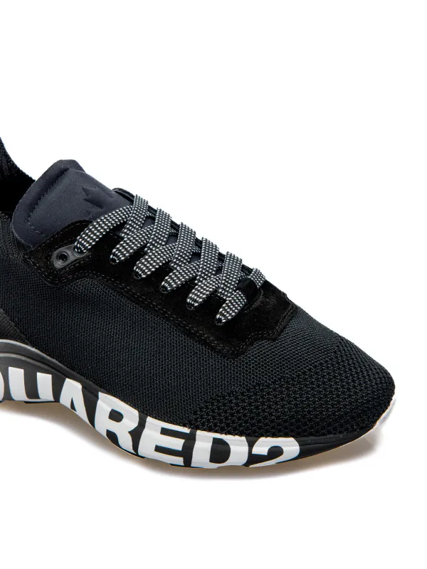 Dsquared2 Logo Printed Lace-Up Sneakers