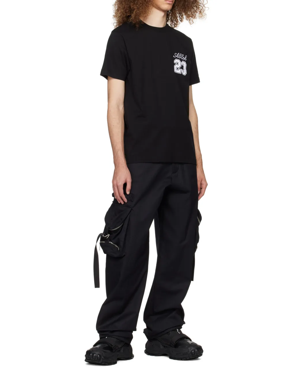 Off-White 23 Embroidered Crewneck T-Shirt