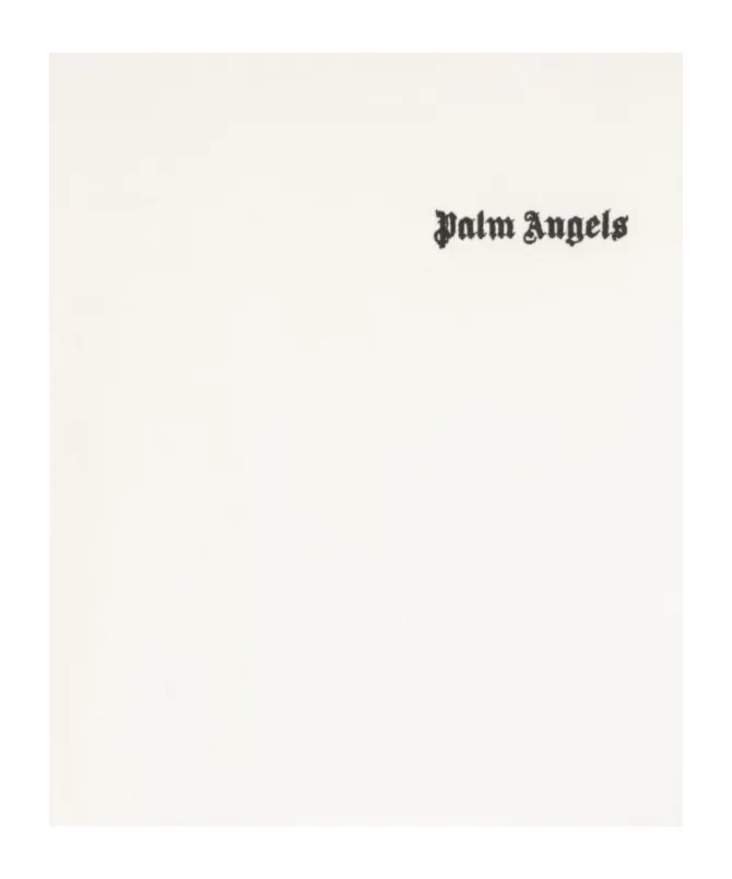 Palm Angels Logo Embroidered Crewneck T-Shirt