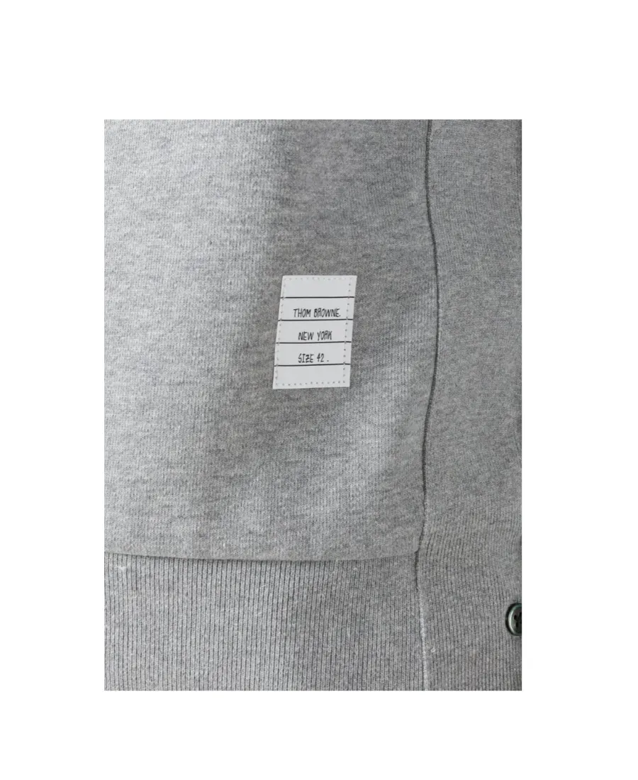 Thom Browne 4-Bar Crewneck Sweatshirt
