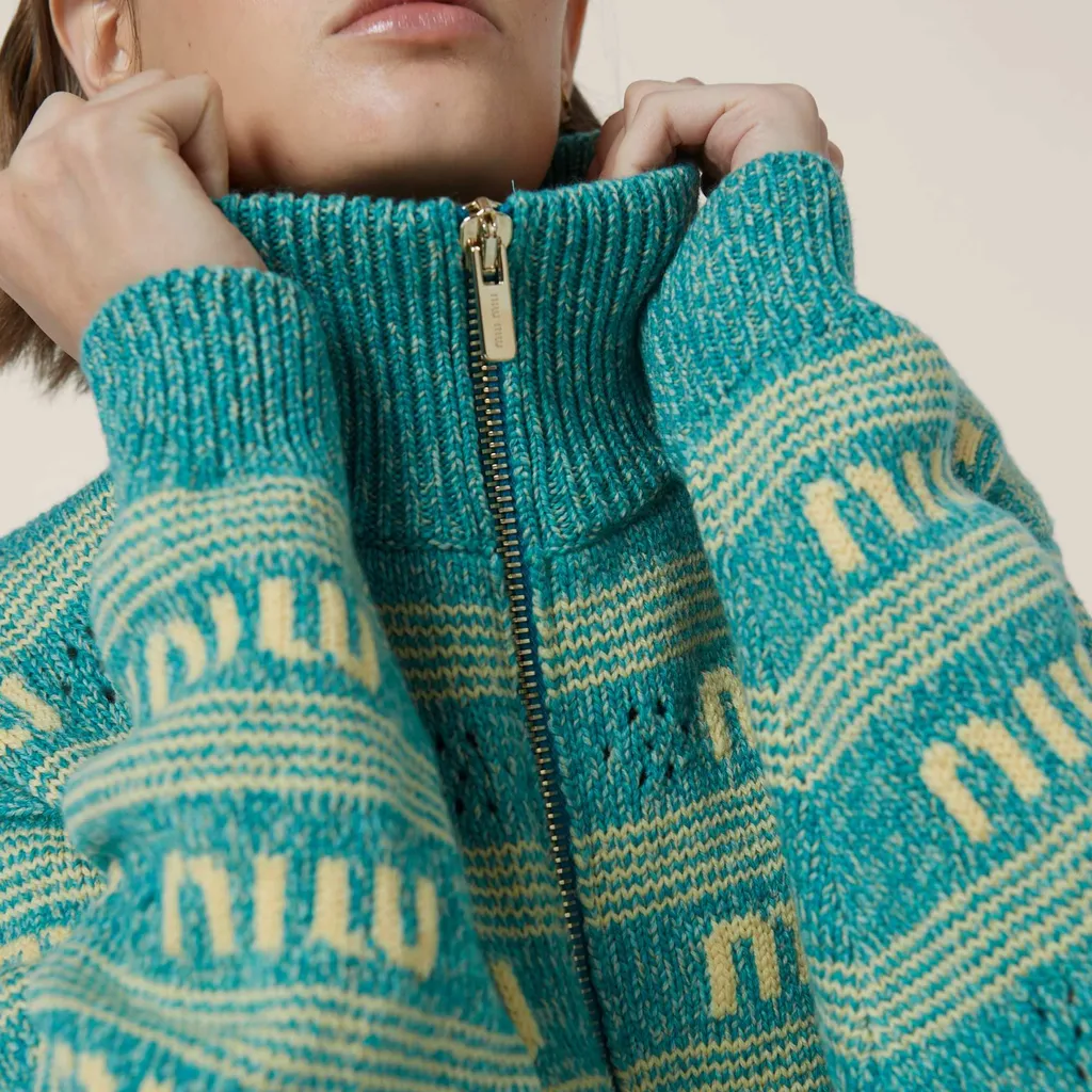 Wool And Cashmere Knit Cardigan