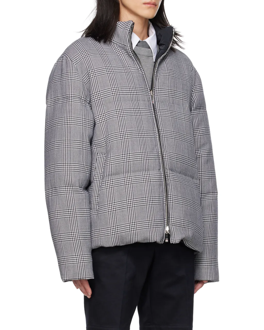 Thom Browne Reversible Zip-Up Jacket