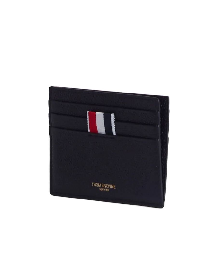 Thom Browne 4-Bar Logo Stamp Cardholder