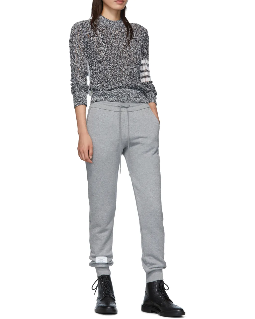 Thom Browne Rwb Side Stripe Sweatpants