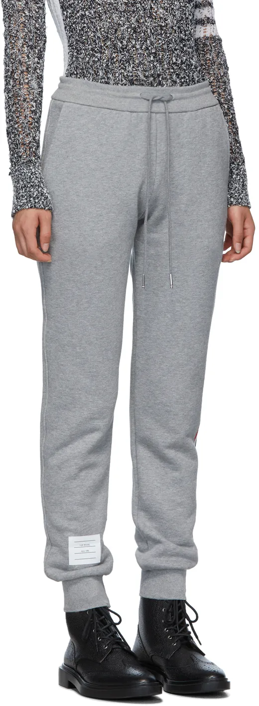 Thom Browne Rwb Side Stripe Sweatpants