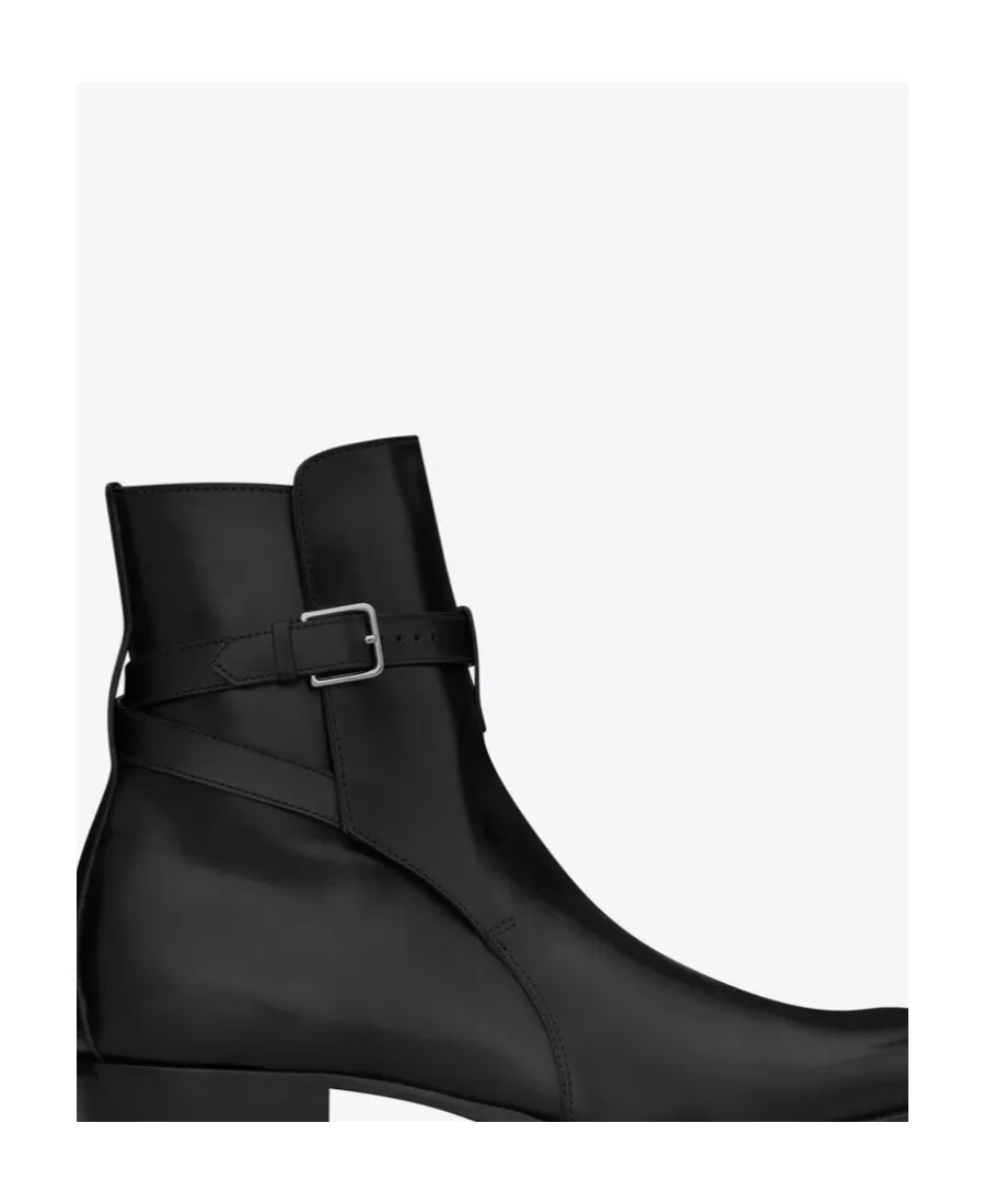 Saint Laurent Wyatt Jodhpur Boots