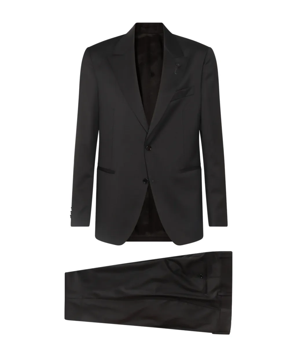 Notched Lapels Two-Piece Suit