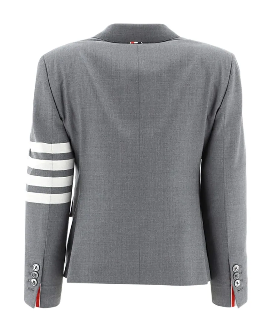 Thom Browne 4-Bar Long-Sleeved Blazer