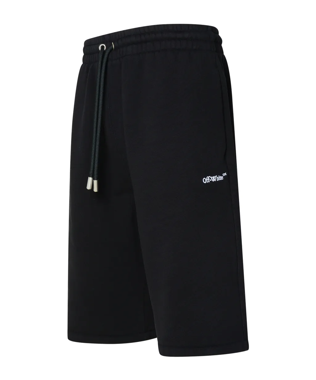 Off-White Logo Embroidered Drawstring Shorts