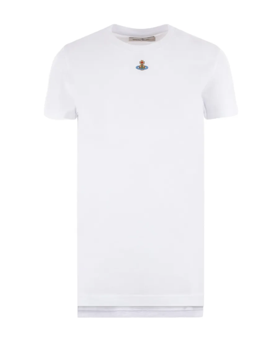 Vivienne Westwood Orb Logo-Embroidered Crewneck T-Shirt