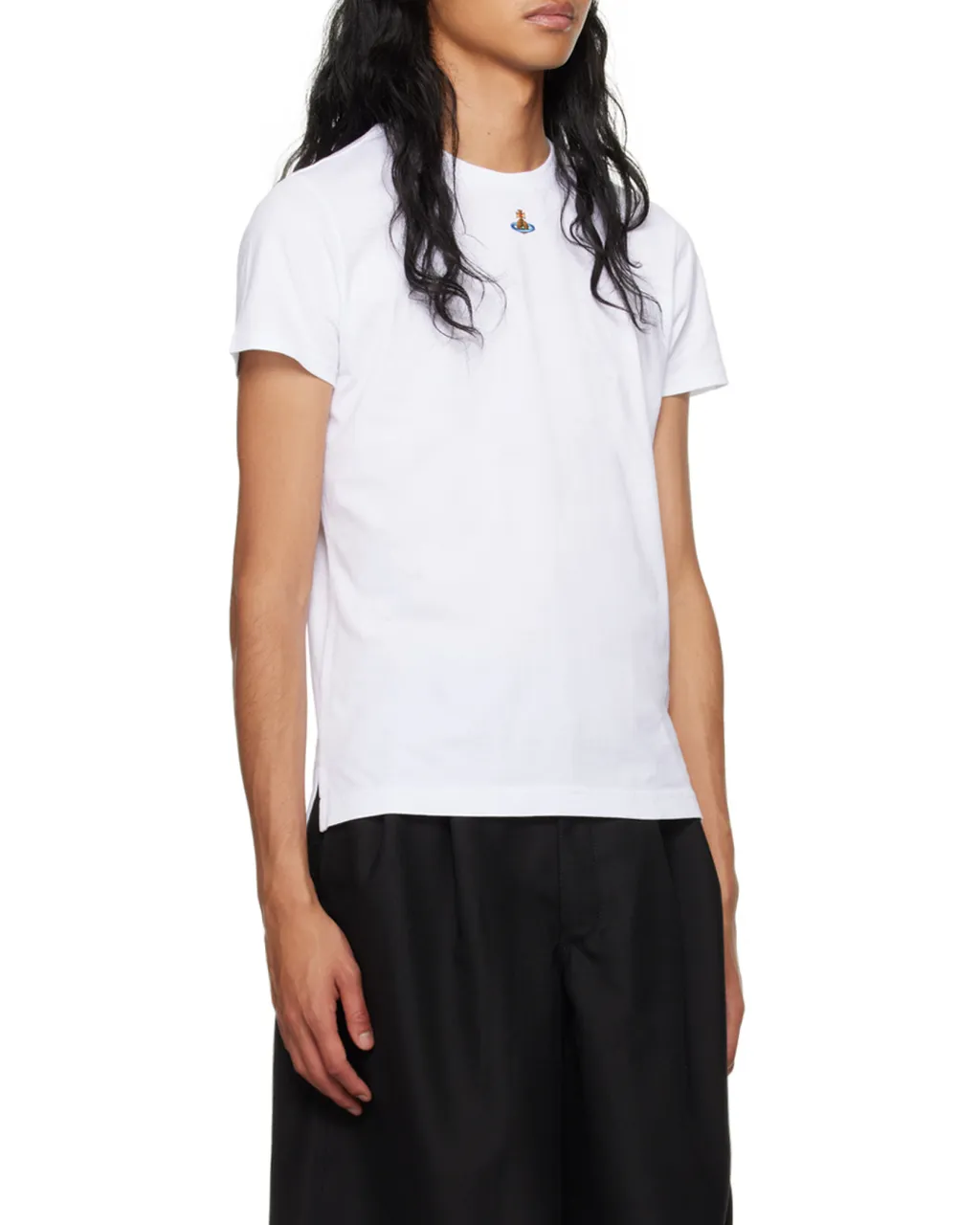 Vivienne Westwood Orb Logo-Embroidered Crewneck T-Shirt