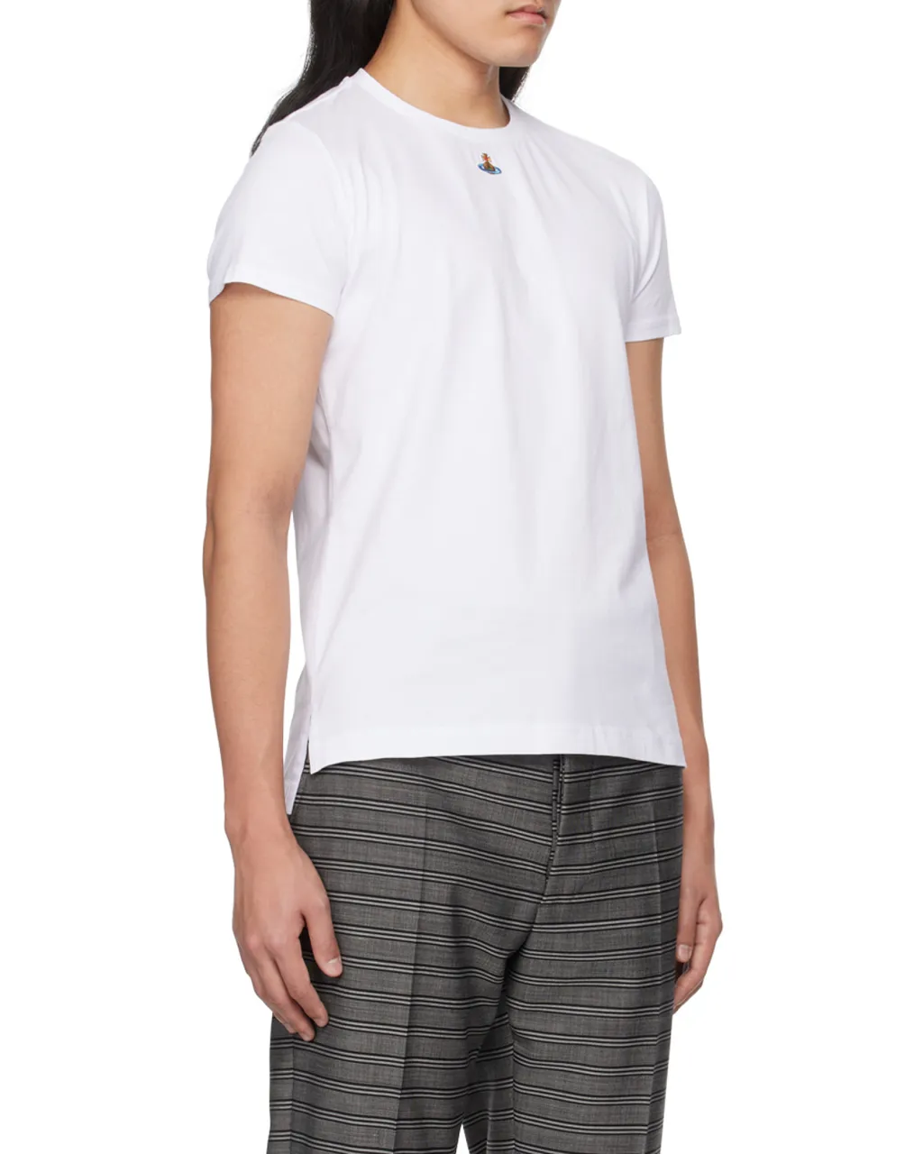 Vivienne Westwood Orb Logo-Embroidered Crewneck T-Shirt
