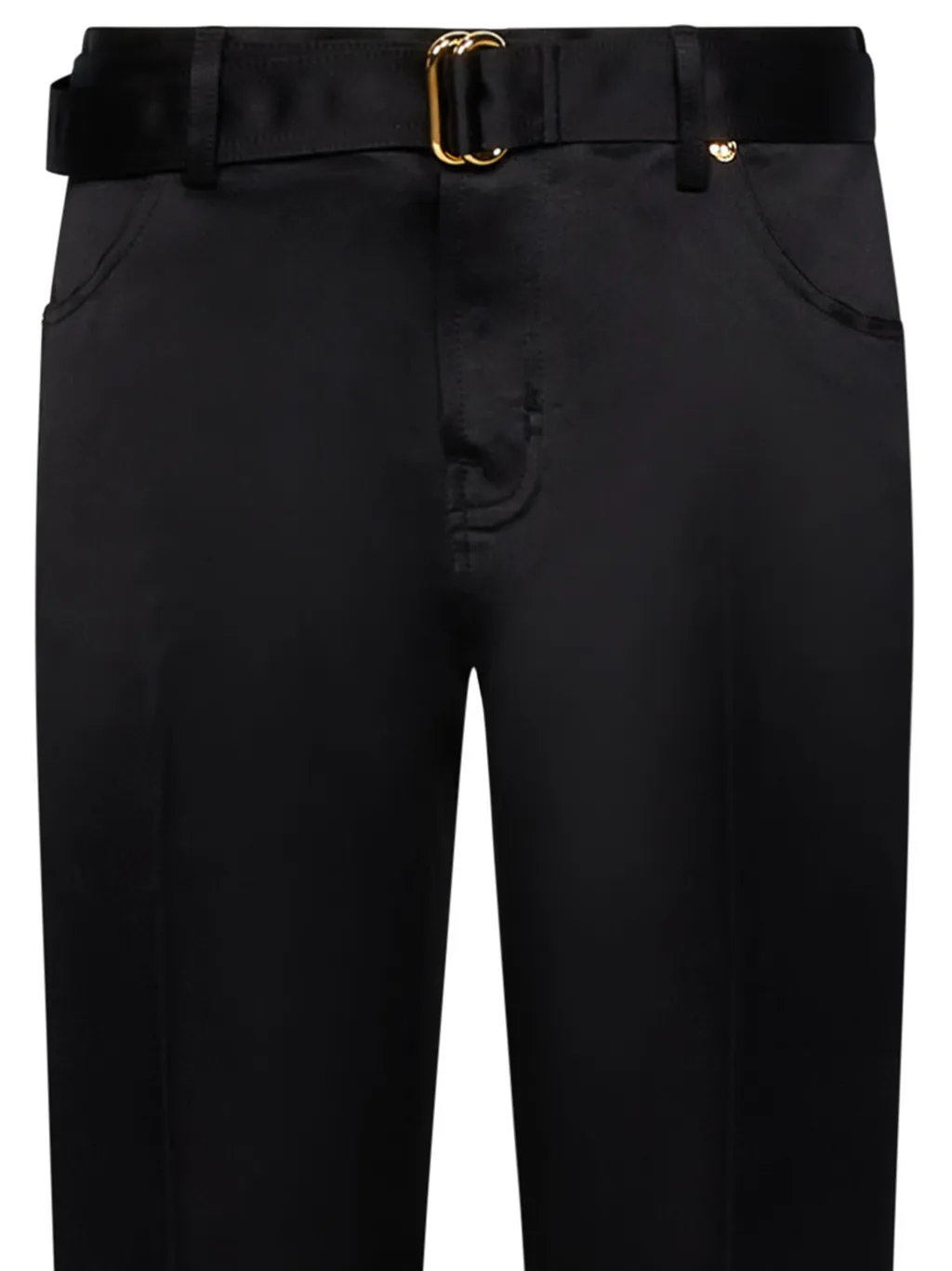 Tom Ford Belted Straight-Leg Trousers