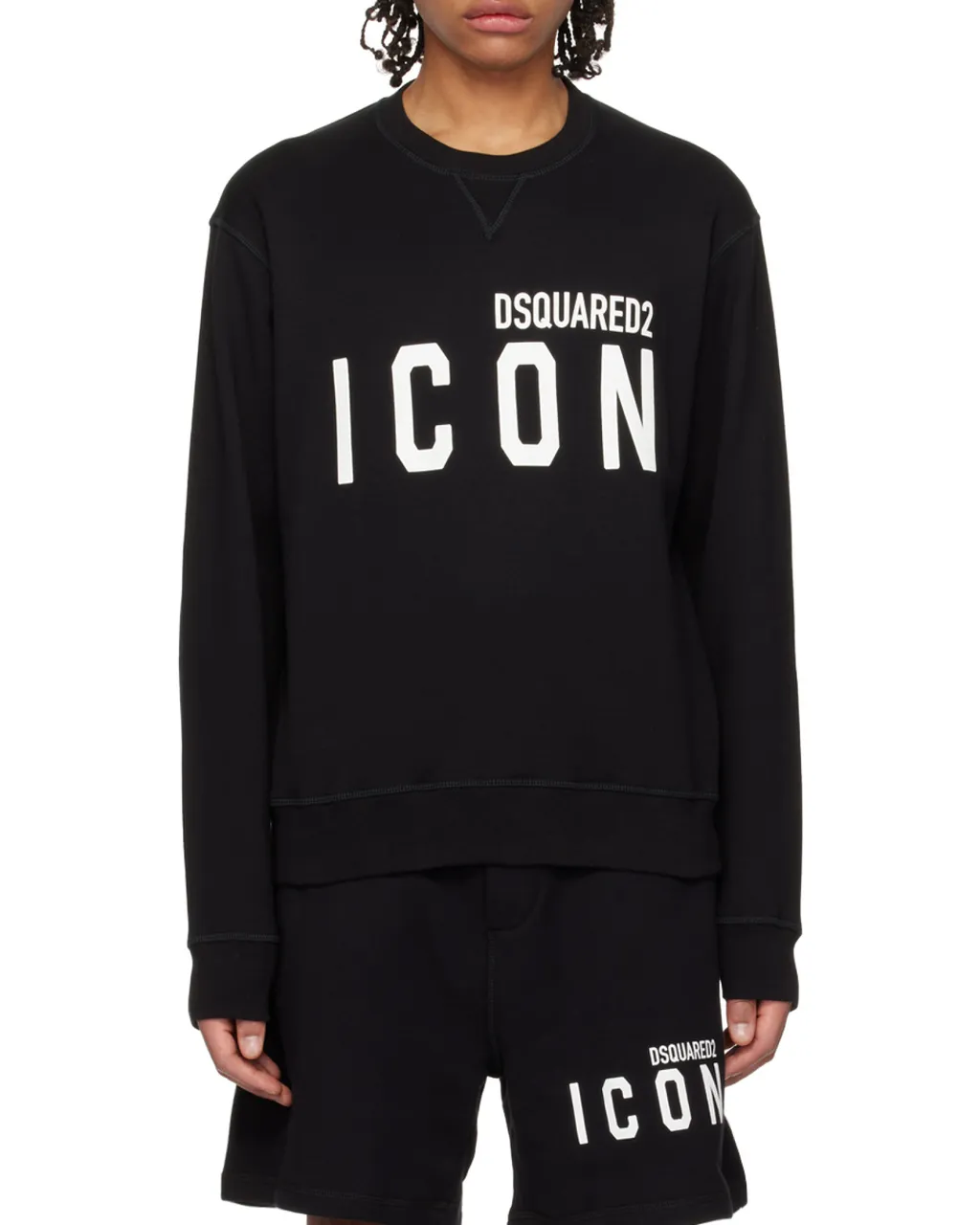 Dsquared2 Logo Printed Crewneck Sweatshirt
