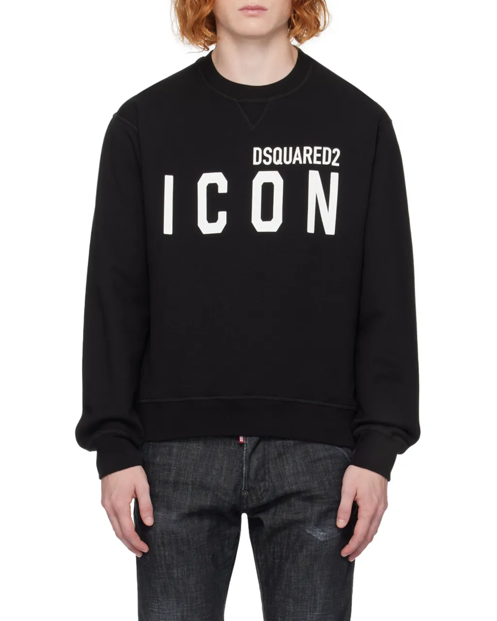 Dsquared2 Logo Printed Crewneck Sweatshirt