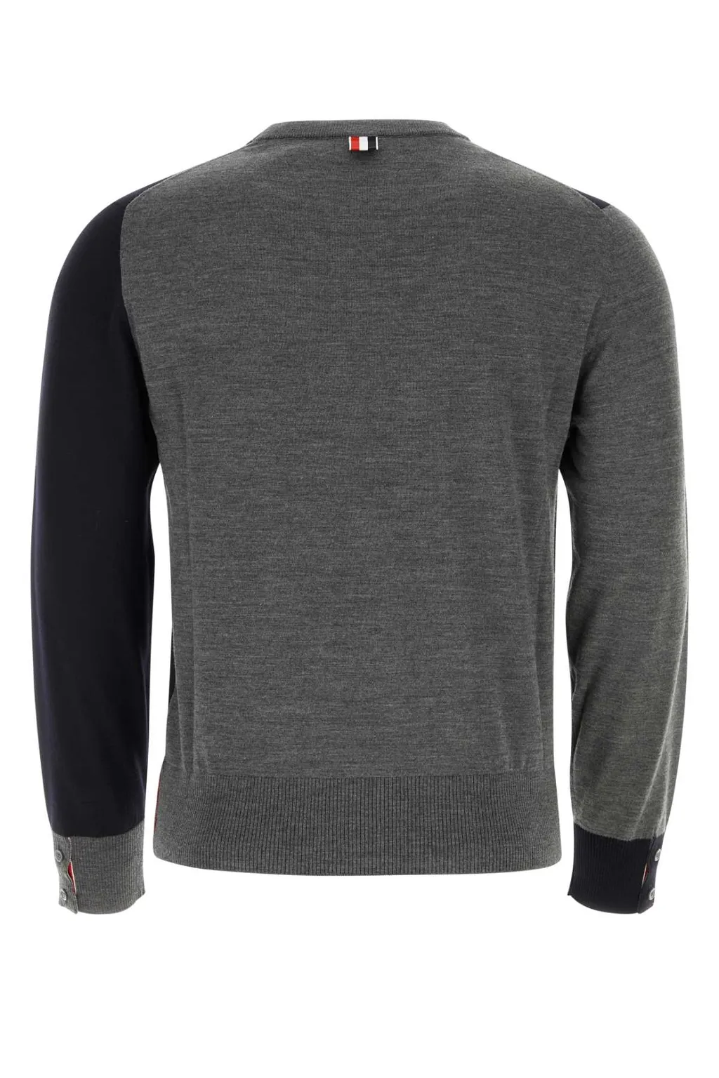 Thom Browne Rwb Panelled Sweater